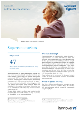 Supercentenarians