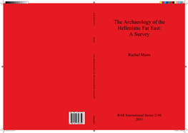 The Archaeology of the Hellenistic Far East