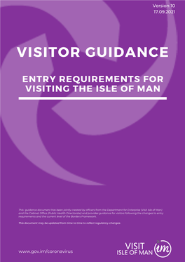 Visitor Guidance