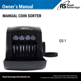 QS-1 Owner's Manual
