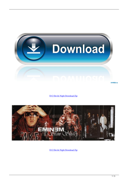 D12 Devils Night Download Zip