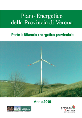 Il Piano Energetico Della Provincia Di Verona