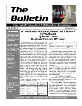 August 2011 Bulletin.Pub