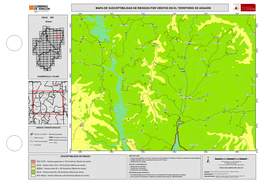 Mapa De Susceptibilidad De Riesgos Por Vientos En El Territorio De Aragón