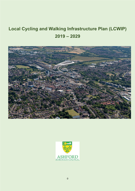 Local Cycling and Walking Infrastructure Plan (LCWIP) 2019 – 2029