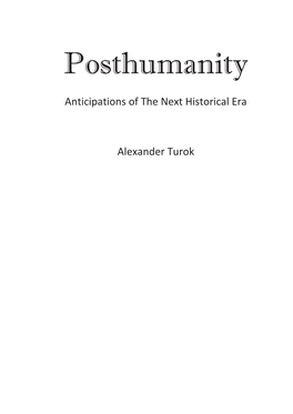 Posthumanity