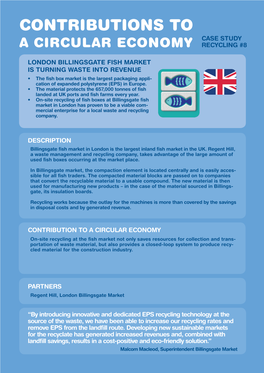 EPS Fish Box Collection at Billingsgate Fishmarket