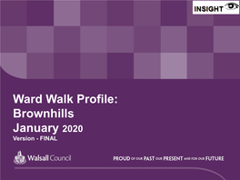 Brownhills January 2020 Version - FINAL Councillors