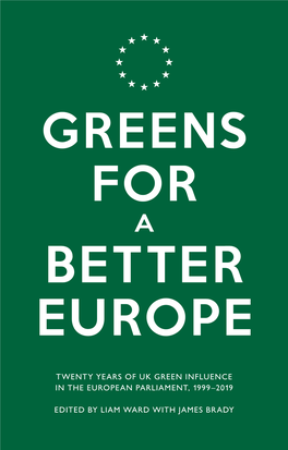 Better Europe for a Better Greens