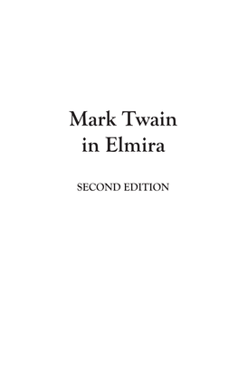 Mark Twain in Elmira