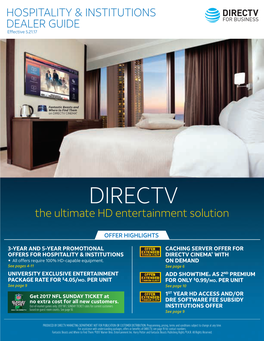 Directv Cinema®