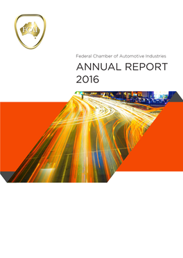 Annual Report 2016 Fcai Members