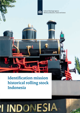 Identification Mission Historical Rolling Stock Indonesia