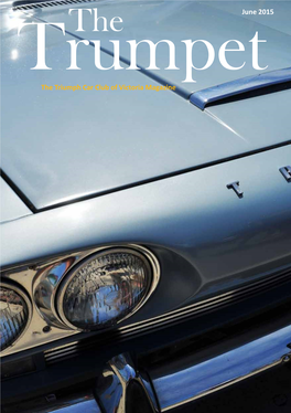 1 June 2015 the Triumph Car Club of Victoria Magazine