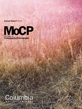 Annual Report 2012 LETTER from the MOCP ADVISORY COMMITTEE CHAIR
