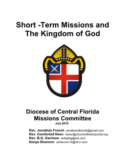 Missions Manual 2010