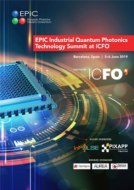 EPIC Industrial Quantum Photonics Technology Summit at ICFO