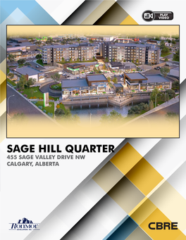 Sage Hill Quarter 455 Sage Valley Drive Nw Calgary, Alberta N