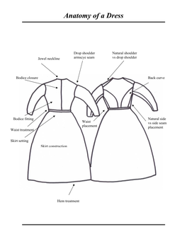 Anatomy of a Dress