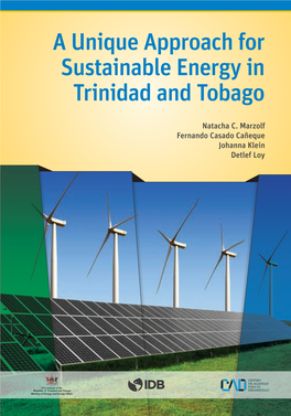 A Unique Approach for Sustainable Energy in Trinidad and Tobago