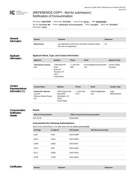 Draft Copy « Licensing and Management System «