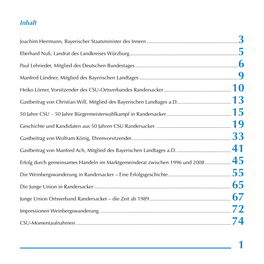 Chronik-50 Jahre CSU Randersacker