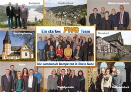 Flyer Der FWG Rhein-Nahe