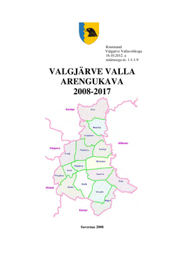Valgjärve Valla Arengukava 2008-2017