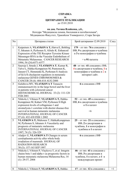 ENHANCED EXPRESSION of the TIE RECEPTOR TYROSINE KINASE MESSENGER- RNA in the VASCULAR ENDOTHELIUM of METASTATIC MELANOMAS KAIPAINEN A, VLAYKOVA T, HATVA E, Et Al