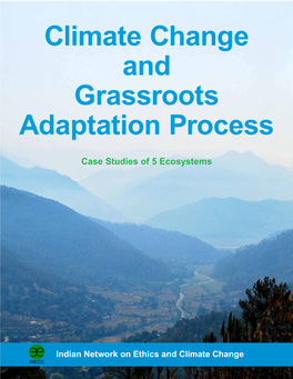 Climate Change and Grassroots Adaptation Process