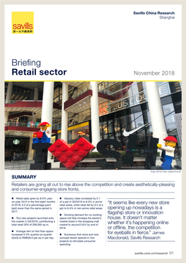 Briefing Retail Sector November 2018