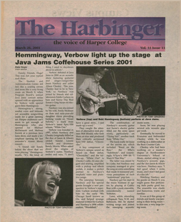 Hemmingway, Verbow Light Up· The. Stage Java Jams Coffehouse Series 2001 At