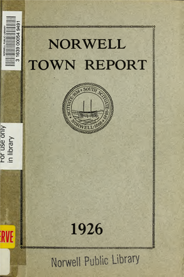 Norwell-1926.Pdf (7.878Mb)