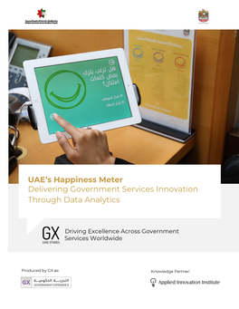 Case Study About UAE Federal Government's Happiness Meter