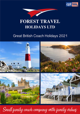 2021 Brochure Full May of Exciting and Fun Filled Holidays to Cater for All Your Needs