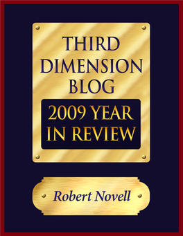 Robert Novell Year in Review 2009