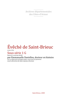 Évêché De Saint-Brieuc