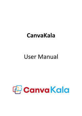 Canvakala User Manual