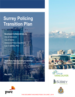 Policing Transition Report