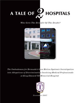 A Tale of 2 Hospitals
