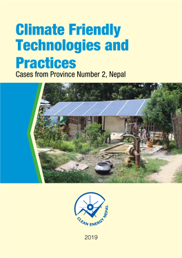 Climate Friendly Technologies and Practices Cases from Province Number 2, Nepal