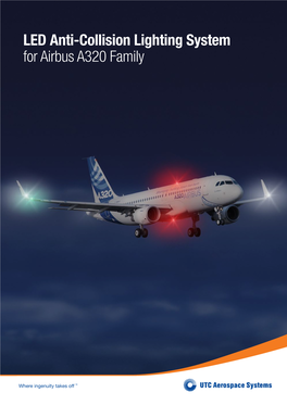 LED Anti-Collision Lighting System for Airbus A320 Family Leds Established in Anti-Collision Lighting