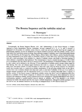 The Bouma Sequence and the Turbidite Mind Set