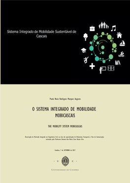 O Sistema Integrado De Mobilidade Mobicascais