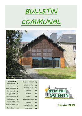 Bulletin Communal