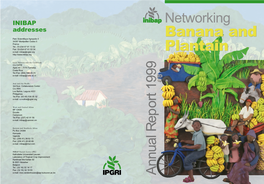 Networking Banana and Plantain: Annual Report 1999