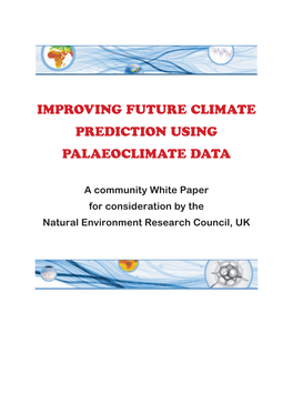 Improving Future Climate Prediction Using Palaeoclimate Data