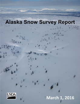 Alaska Snow Survey Report