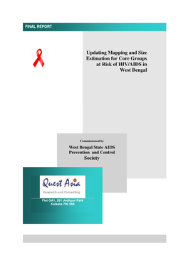 Updating Mapping & Size Estimation for Core Groups at Risk of HIV/AIDS