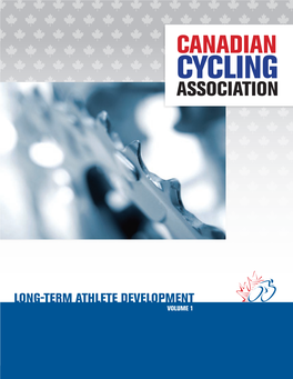 Cycling Ltad - Volume 1 1 Canadian Cycling Association